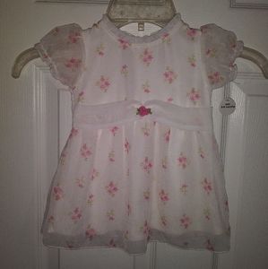 LITTLE LINDSEY BABY GIRLS DRESS 6-9 MONTHS